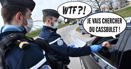 Florilège des pires excuses adressées aux policiers pendant le confinement !