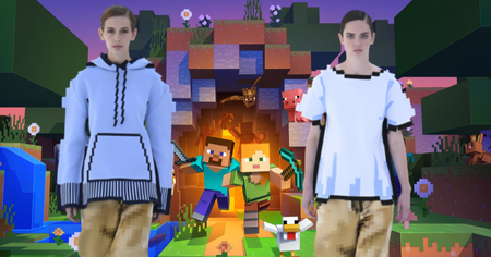 Fashion Week : ces vêtements ont subjugué les fans de Minecraft