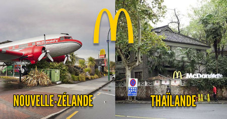 Top 40 des McDo les plus insolites au monde