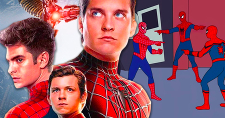 Spider-Man : Tom Holland, Andrew Garfield et Tobey Maguire recréent ce mème emblématique