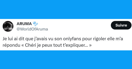 Top 20 des tweets les plus drôles sur OnlyFans, un réseau social pas comme les autres