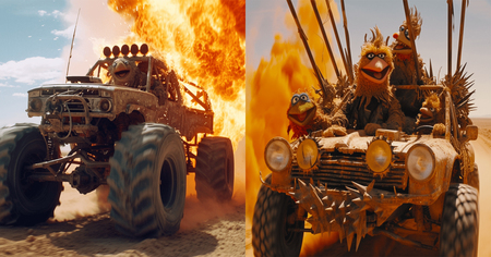 Mad Max Fury Road : quand les Muppets remplacent les acteurs