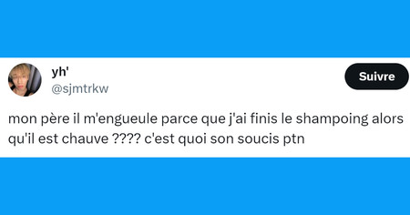 Top 20 des tweets les plus drôles sur les chauves, adieu les cheveux