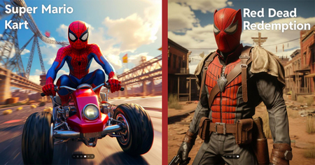 Red Dead, GTA IV : Spider-Man imaginé dans 6 autres jeux vidéo