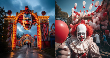 Joyland : le parc d'attractions de Stephen King imaginé par une IA