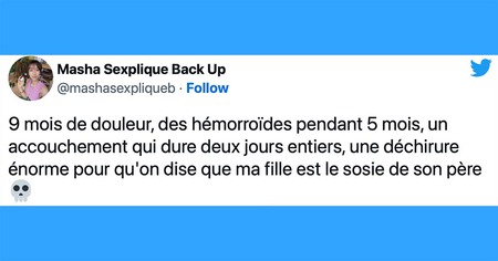 Top 20 des tweets les plus drôles sur l'accouchement, courage mesdames