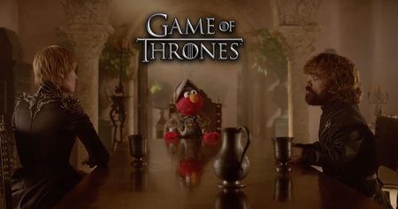 Game of Thrones : quand Elmo donne une leçon de respect à Cersei et Tyrion