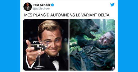  Mes plans d'automne VS le variant delta, quand les internautes s'inquiètent avec humour de leurs prochains jours