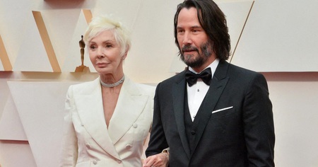 92ème cérémonie des Oscars : Keanu Reeves séduit la toile en venant accompagné de sa mère