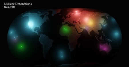 Voici chaque explosion nucléaire survenue depuis 1945