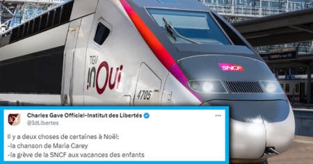 Menace de grève de Noël à la SNCF, les internautes sont blasés (15 tweets)