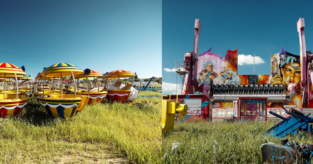 16 photos du plus grand parc d'attractions abandonné de Chypre