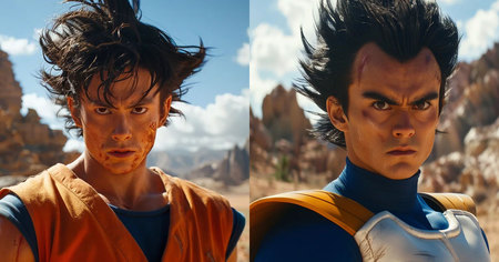 Dragon Ball Z imaginé comme un film live action Netflix