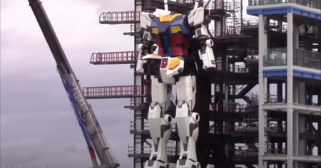 Ce robot Gundam grandeur nature a enfin pris vie au Japon