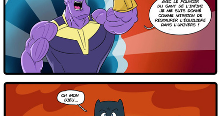 Comment s'occupe Thanos après les évènements d'Avengers Infinity War (BD)