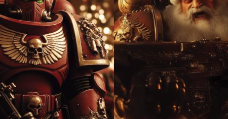 8 images de Noël en version Warhammer 40K