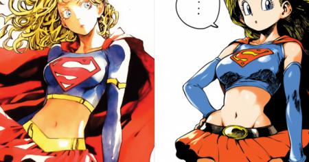 9 versions de Supergirl dans un style anime