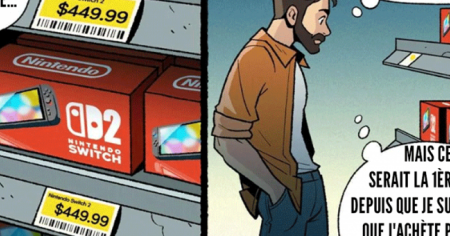 Acheter ou ne pas acheter une Switch 2 : le dilemme des fans de Nintendo en BD absurde