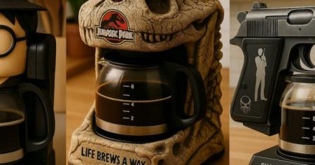 Matrix, Star Wars... 21 machines à café Geeks