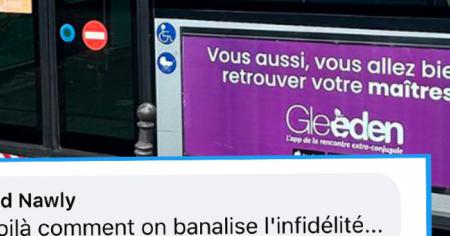 Changer de maîtresse à la rentrée, Gleeden choque avec sa nouvelle campagne