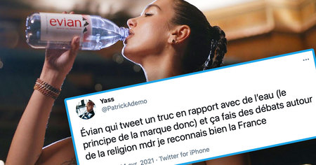 Evian : le Community Manager crée la polémique en plein ramadan avec un tweet bon pour la santé