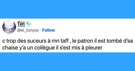 Top 20 des tweets les plus drôles sur vos patrons, marre des heures sup'