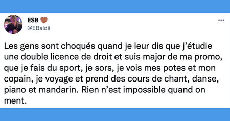 Top 25 des tweets les plus drôles sur le mensonge, c'est pas beau de mentir