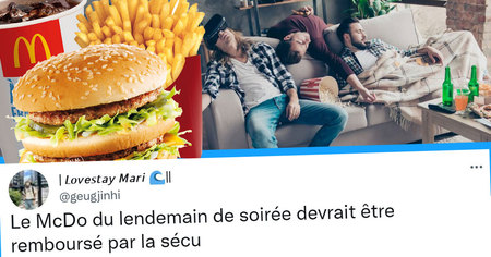 Top 30 des tweets les plus drôles sur McDonald's, l'allié des lendemains de soirées