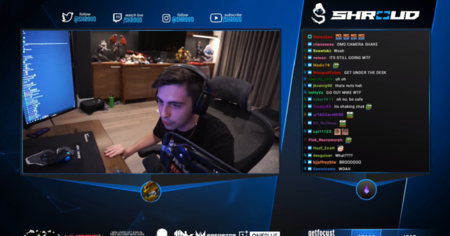 Twitch : le live du streamer Shroud secoué par le tremblement de terre californien