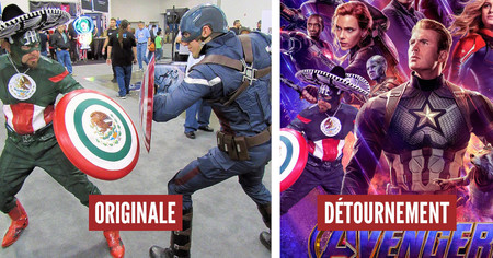 Photoshop Battle : Captain America et Captain Mexico déchaînent les internautes