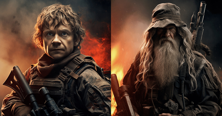 Le Hobbit : 13 personnages transformés façon Call of Duty Modern Warfare