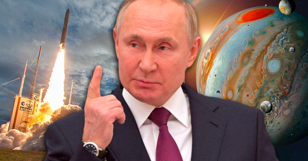 Guerre en Ukraine : cette cagnotte proposant d'envoyer Poutine sur Jupiter atteint une somme astronomique