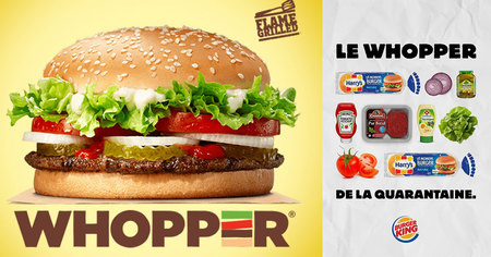 Burger King partage la recette de 4 de ses burgers en attendant la fin du confinement (images)