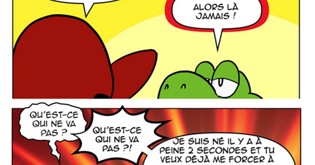 La vérité sur les bébés Yoshi, ces créatures nées pour servir (BD)