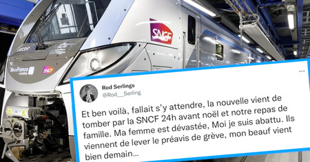 Grève de Noël à la SNCF, les internautes sortent leurs meilleures punchlines (20 tweets)