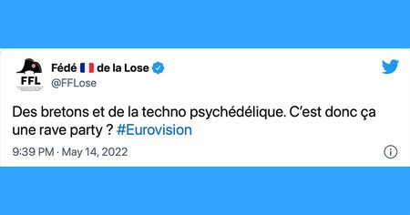 EuroVision 2022 : défaite de la France, victoire de l'Ukraine, les twittos sont déchainés (25 tweets)