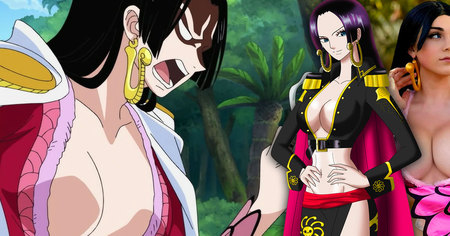 One Piece : oubliez Nico Robin et Nami avec ce cosplay torride de Boa Hancock