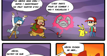 Le gros problème avec les grottes dans Pokémon (BD)