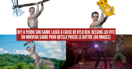 Star Wars : on a demandé de dessiner un nouveau sabre pour Rey et ça dérape (60 images)