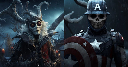 Thor, Hulk, Thanos : cette IA imagine les personnages de Marvel en version Tim Burton