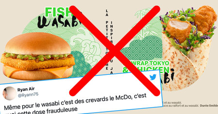 Fish Wasabi et Chicken Wasabi : les internautes déçus et en colère contre les nouveaux burgers de McDo