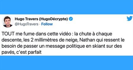 Top 20 des tweets sur les meilleures gamelles, parce qu'on ne se lassera jamais de voir les gens chuter