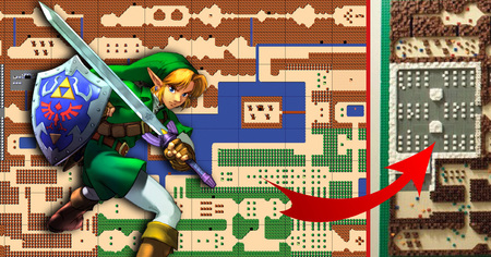 Zelda : la carte du jeu NES a été recréée en utilisant 25 000 briques LEGO