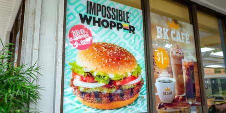 Burger King : un whopper sans viande au menu