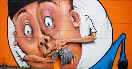 Street art : des fresques hyper réalistes et impressionnantes qui se fondent dans le décor