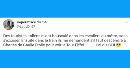 Top 20 des tweets les plus drôles sur les touristes, la France ce n'est pas que Paris