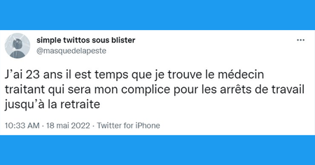 Top 20 des tweets les plus drôles sur les médecins, ces êtres exceptionnels