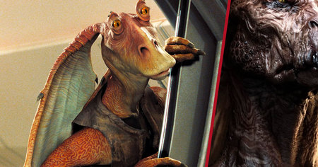 Star Wars : ce Jar Jar Binks en version Seigneur Sith est effrayant de réalisme