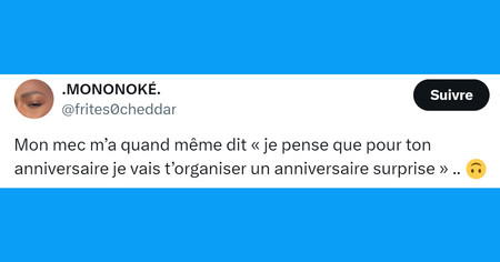 Top 20 des tweets les plus drôles sur les anniversaires surprises, le meilleur cadeau