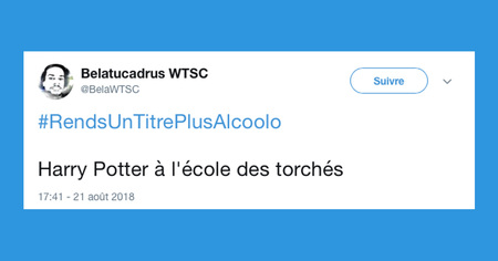 #RendsUnTitrePlusAlcoolo : quand les twittos rendent des films plus alcoolisés